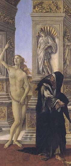 Sandro Botticelli Calumny Norge oil painting art